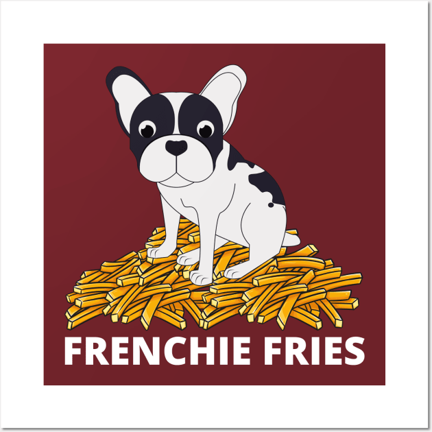 Frenchie Fries Wall Art by Unique Treats Designs